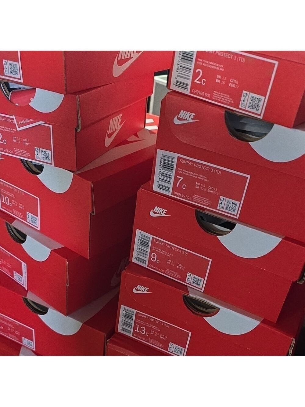 Nike Kids Water Shoe Boxes